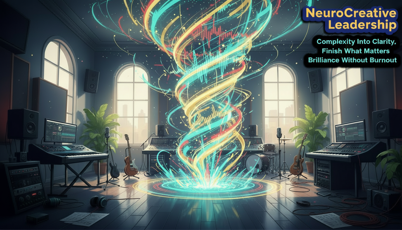 NeuroCreative Leadership — Complexity Into Clarity, Finish What Matters, Brilliance Without Burnout